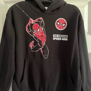 Spider-Man Black Hoodie for Kids